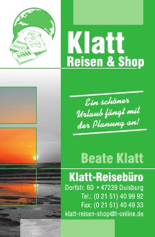 Klatt - Reisebuero